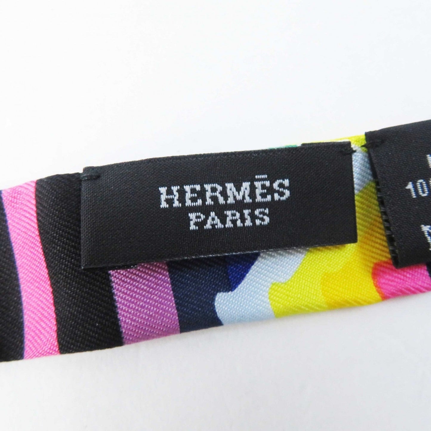 HERMES scarf silk Multi Twilly Doll BRIDES DE GALA Ceremonial bridle