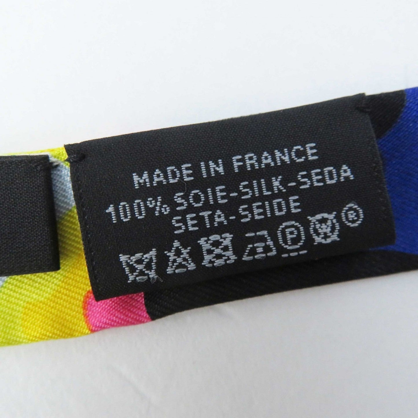 HERMES scarf silk Multi Twilly Doll BRIDES DE GALA Ceremonial bridle