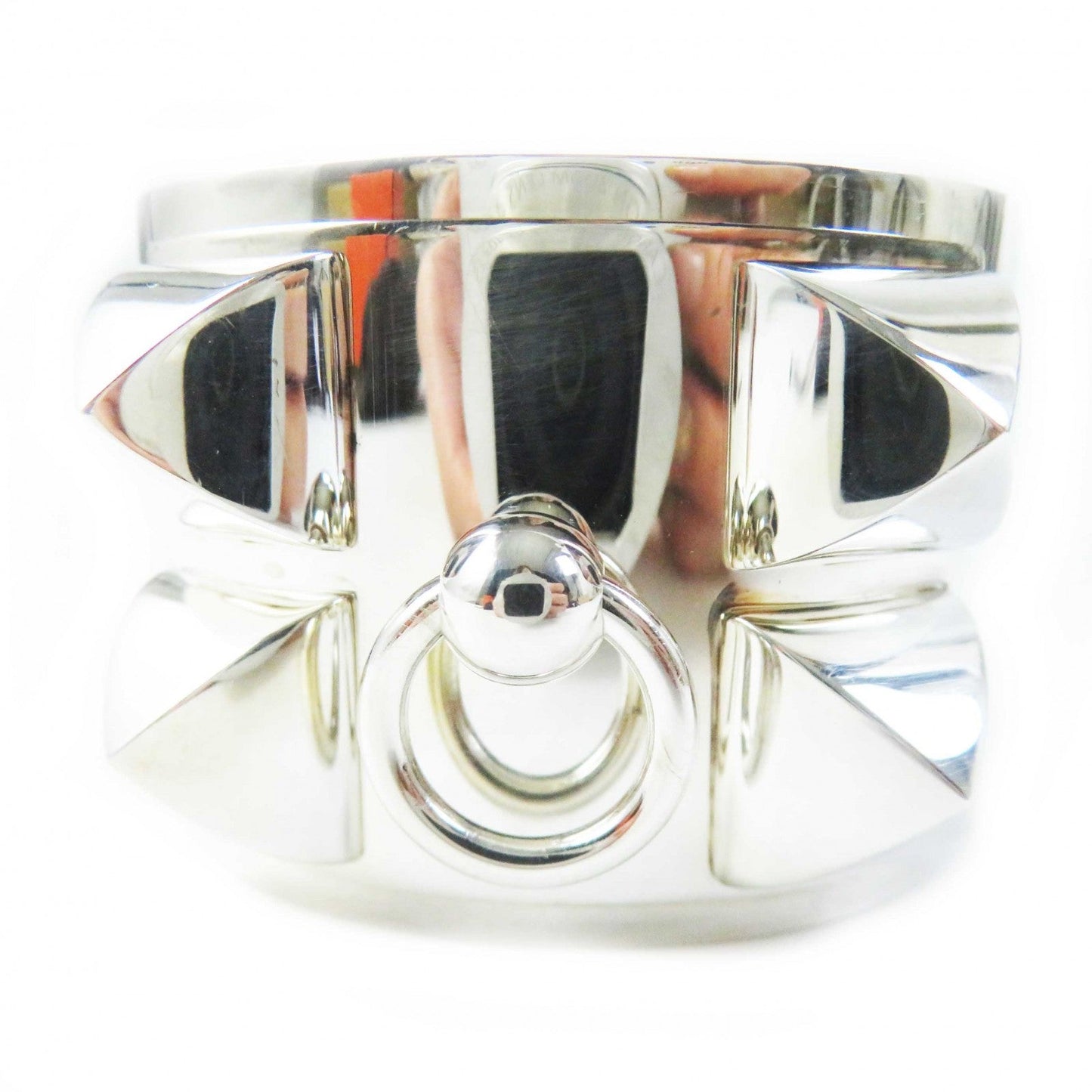 HERMES Bangle Main�FAG925 Silver Women Used