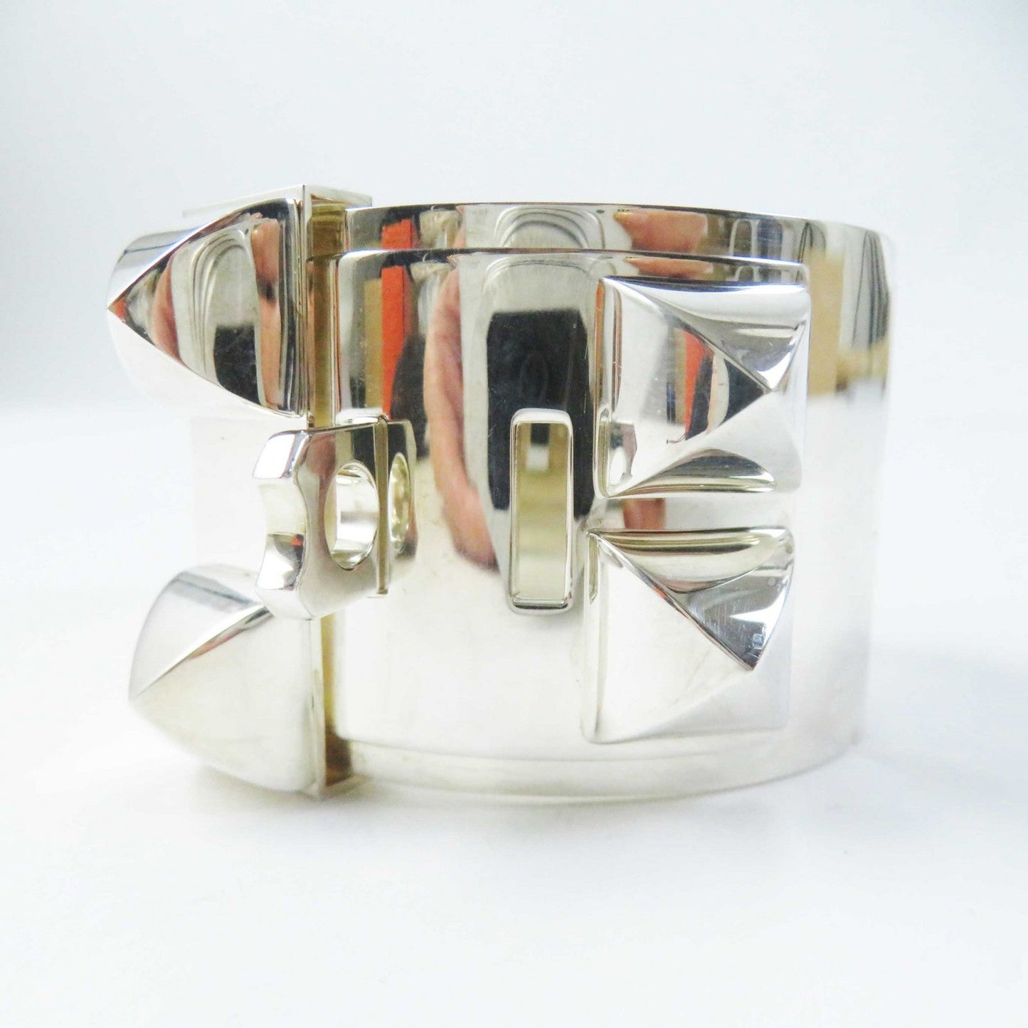 HERMES Bangle Main�FAG925 Silver Women Used