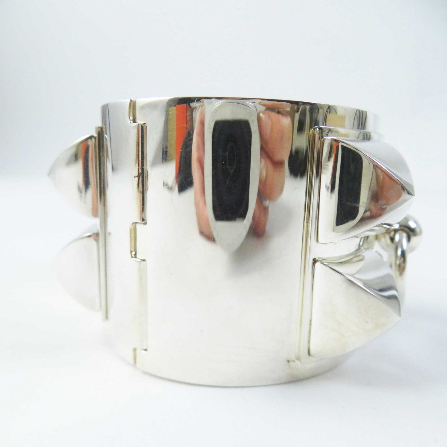 HERMES Bangle Main�FAG925 Silver Women Used