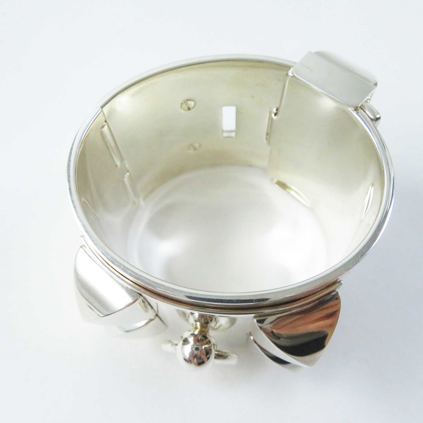 HERMES Bangle Main�FAG925 Silver Women Used