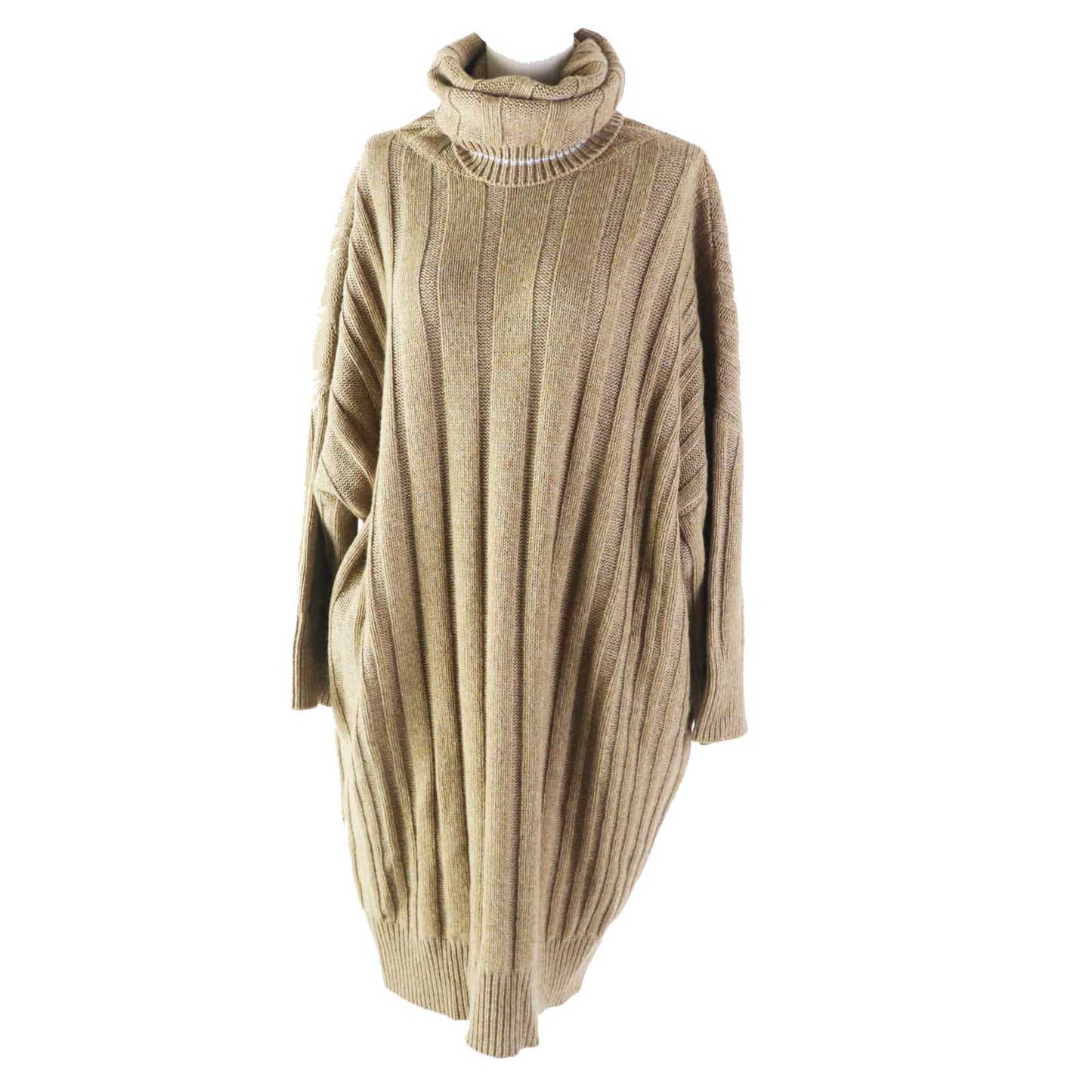HERMES one piece cashmere Brown 34