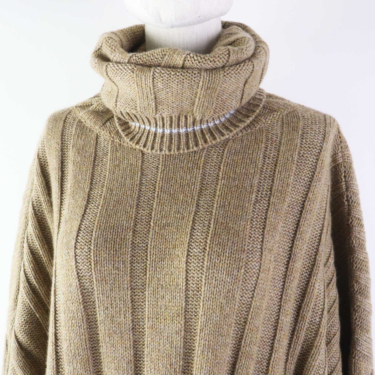HERMES one piece cashmere Brown 34