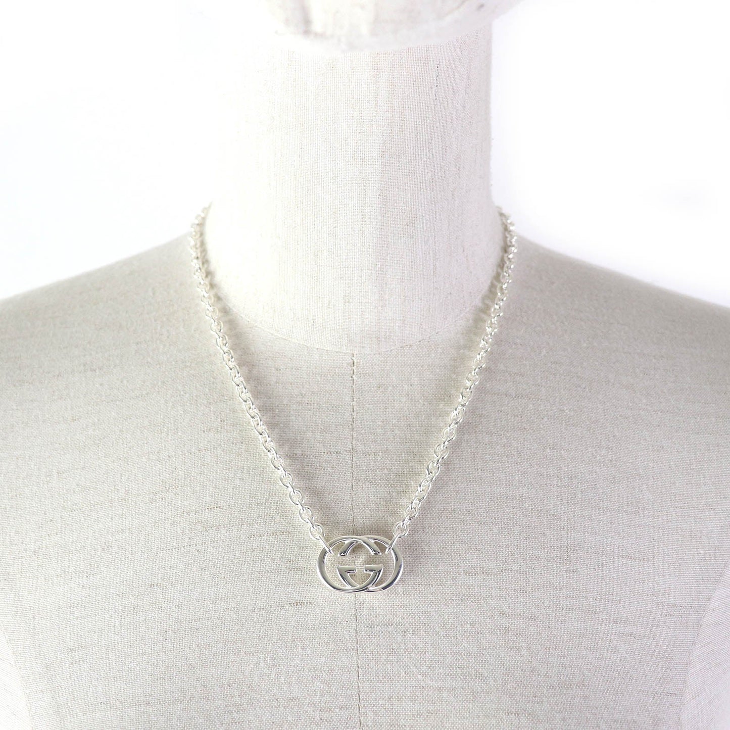 GUCCI Necklace 190489 SV925 Silver