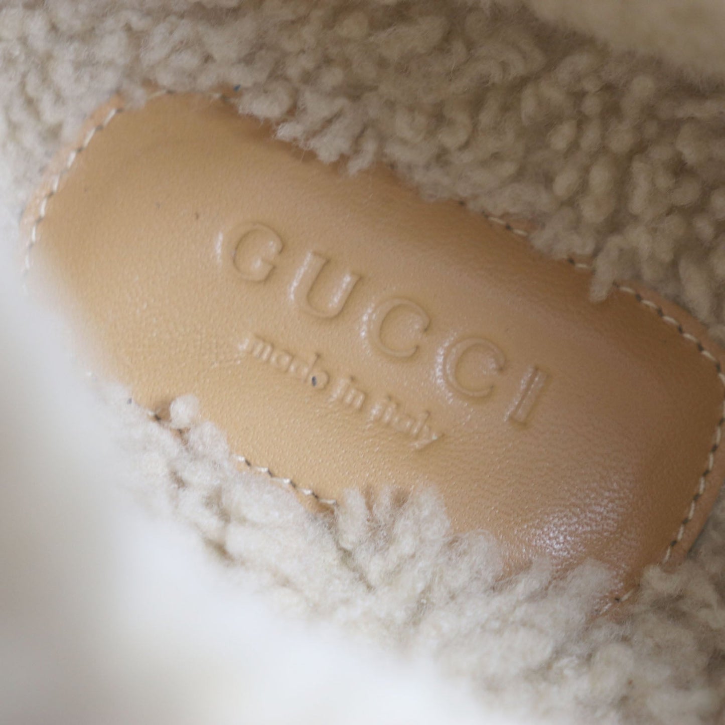 GUCCI High cut sneakers Part: suede, GG canvas Brown Flash trek Women 36 Used