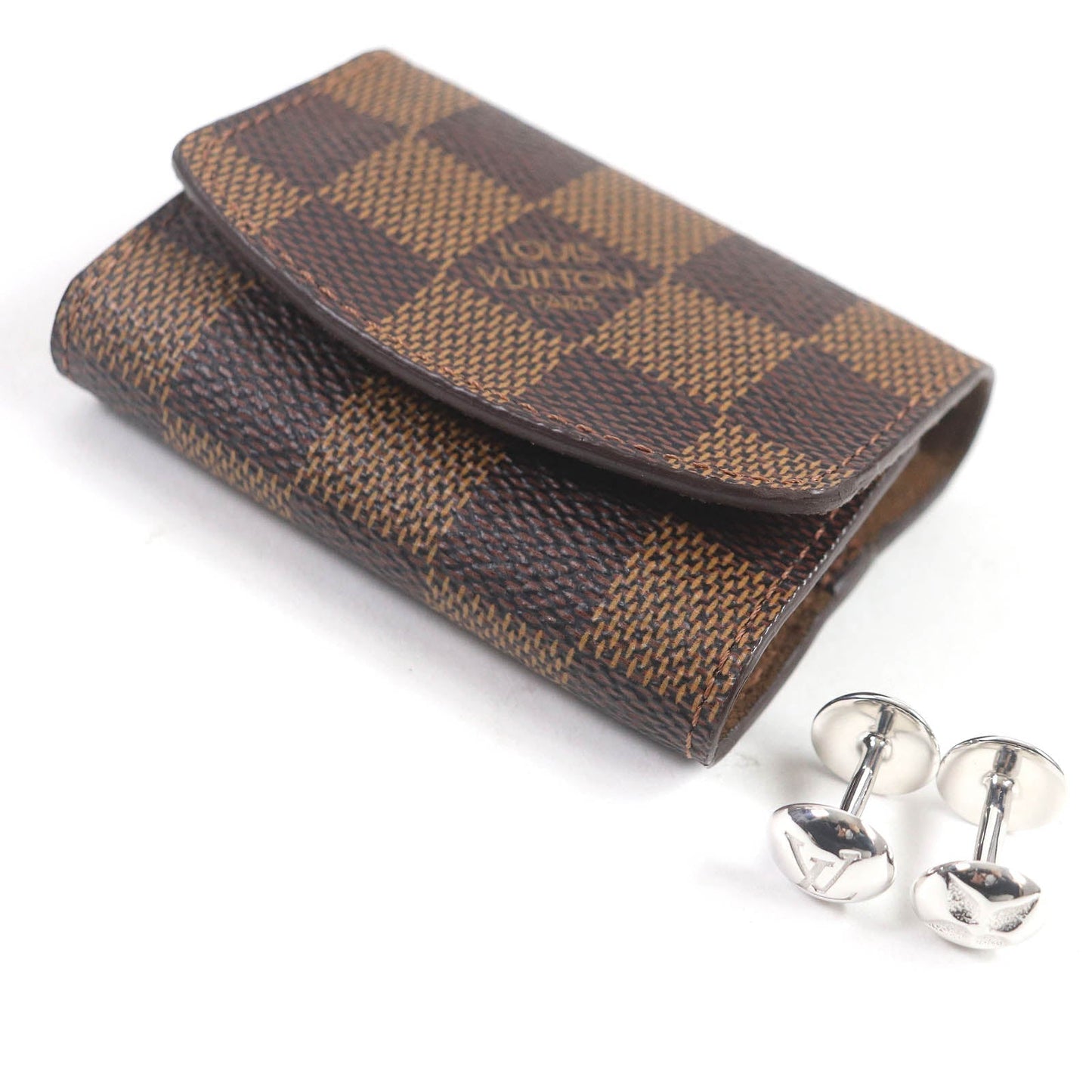 LOUIS VUITTON cuffs M30976 AG925 Silver Bouton de Manchette