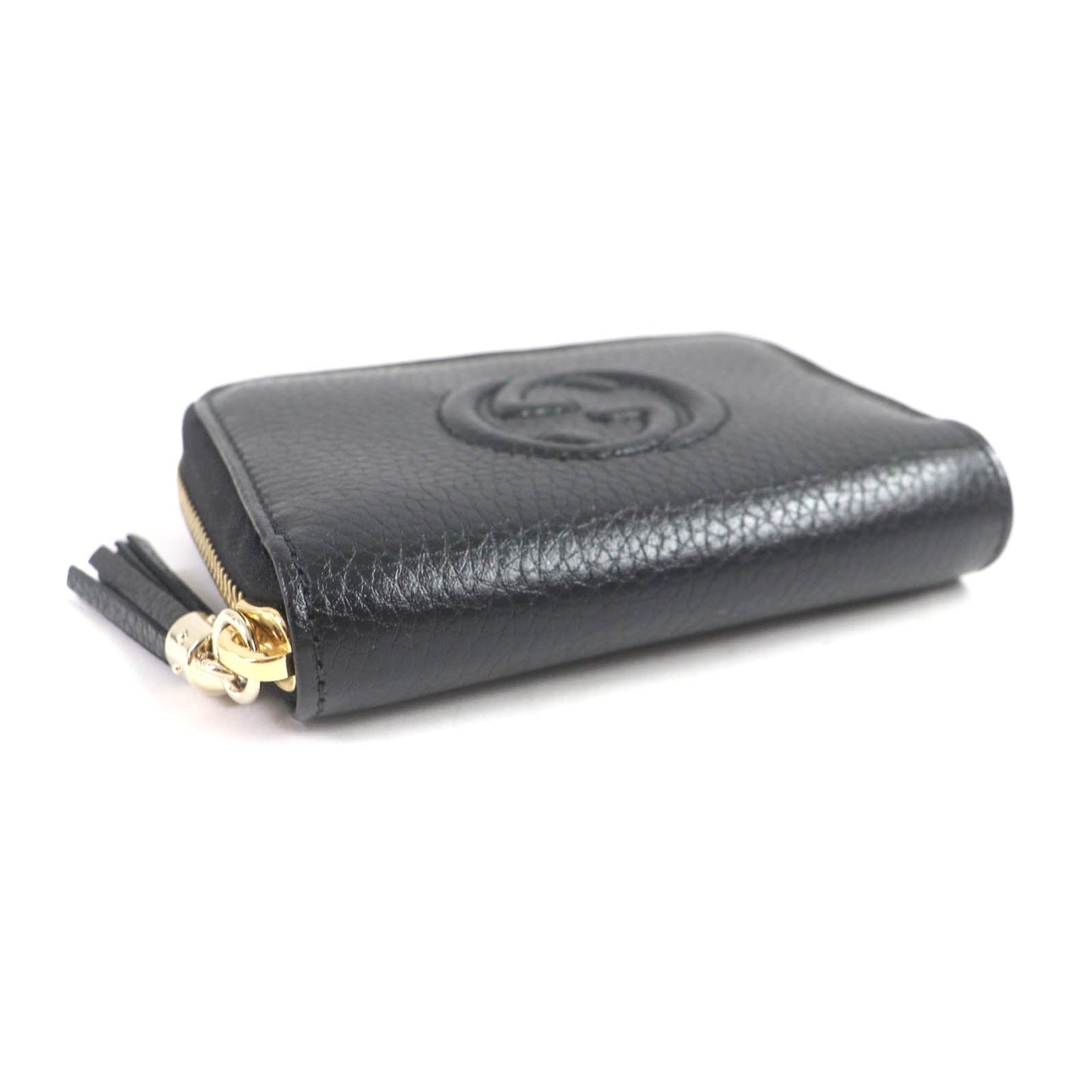 GUCCI Coin case 598209 leather black SOHO Soho