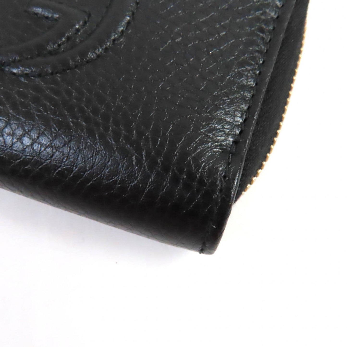GUCCI Coin case 598209 leather black SOHO Soho