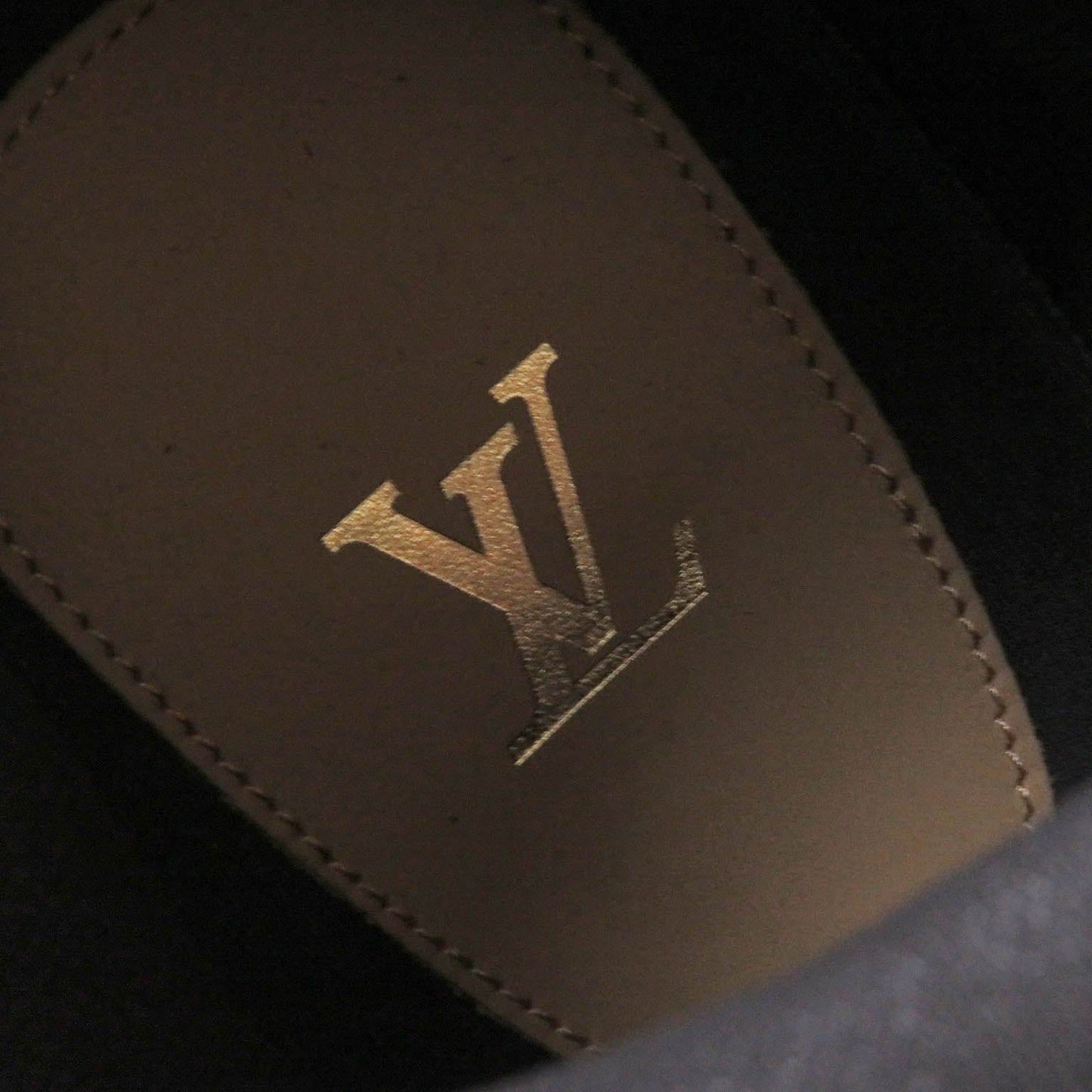 LOUIS VUITTON Ankle boots Nubuck beige LV Creeper Line 8