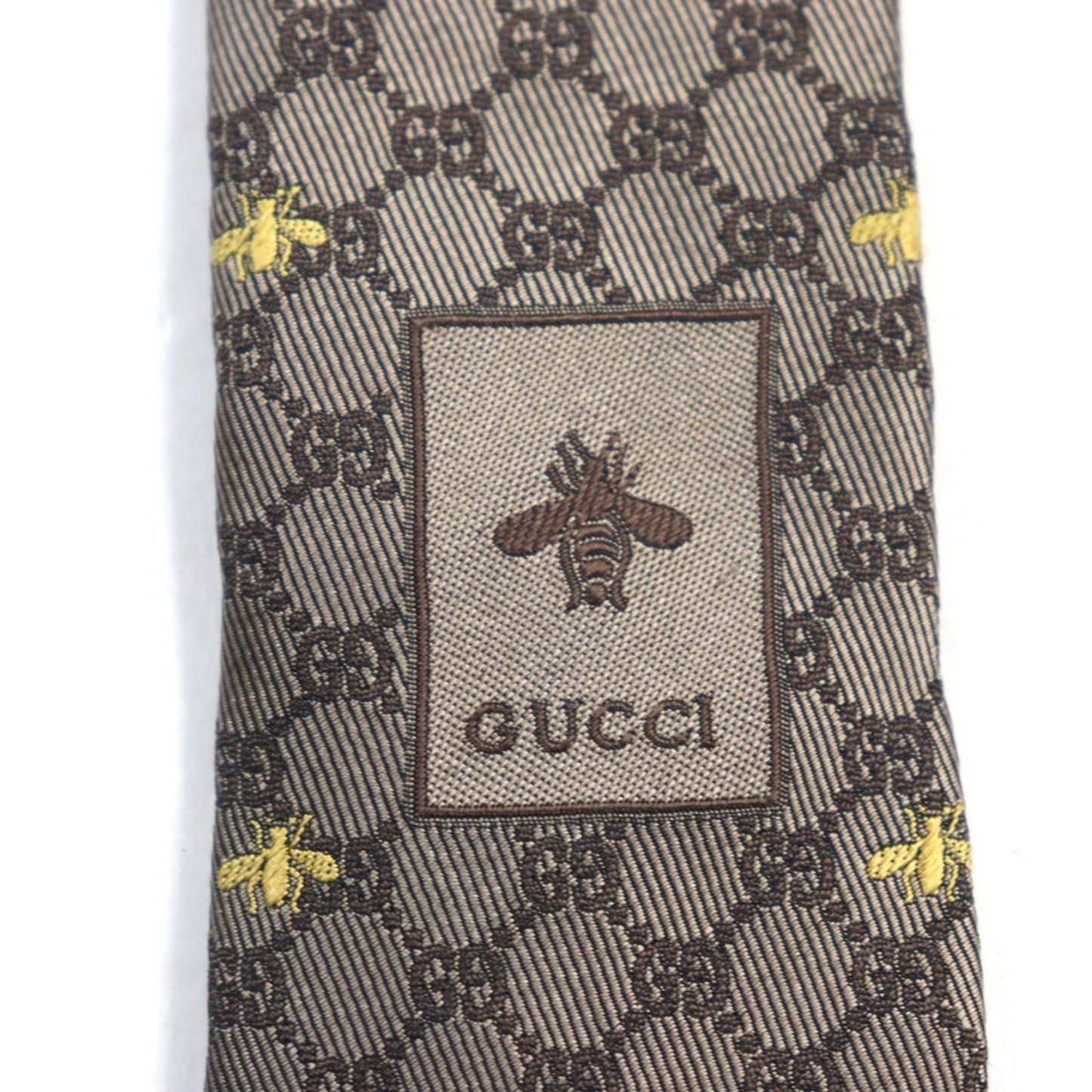 GUCCI tie 545078 silk Brown type All-over pattern