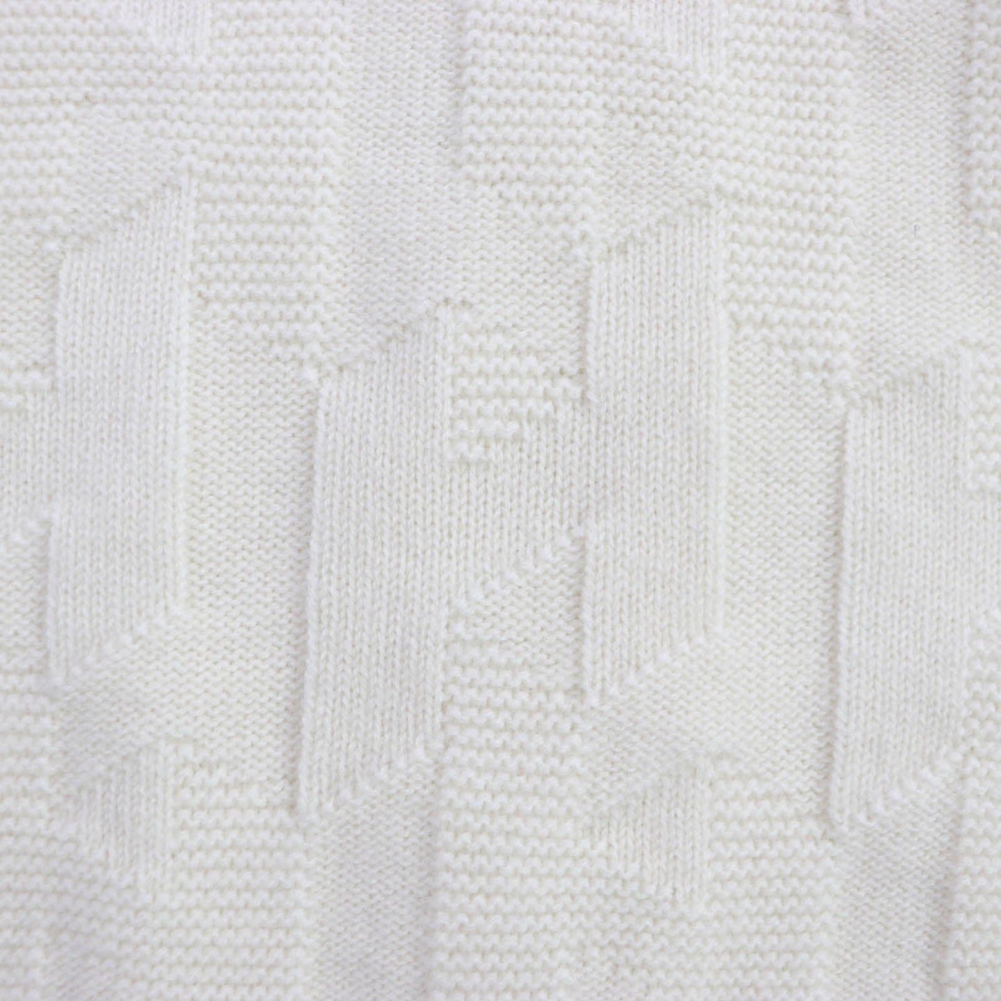 HERMES knit wool Ivory 36