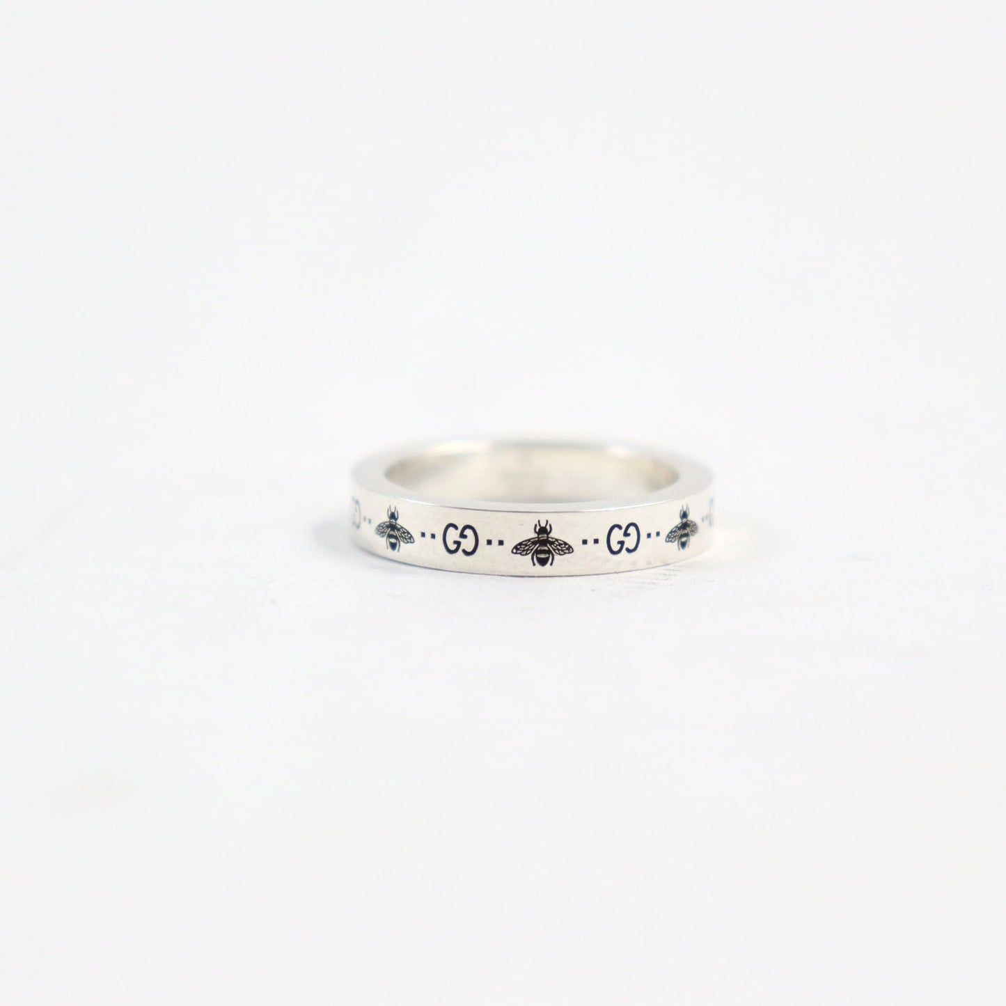 GUCCI Ring 729898 AG925 Silver GG&B