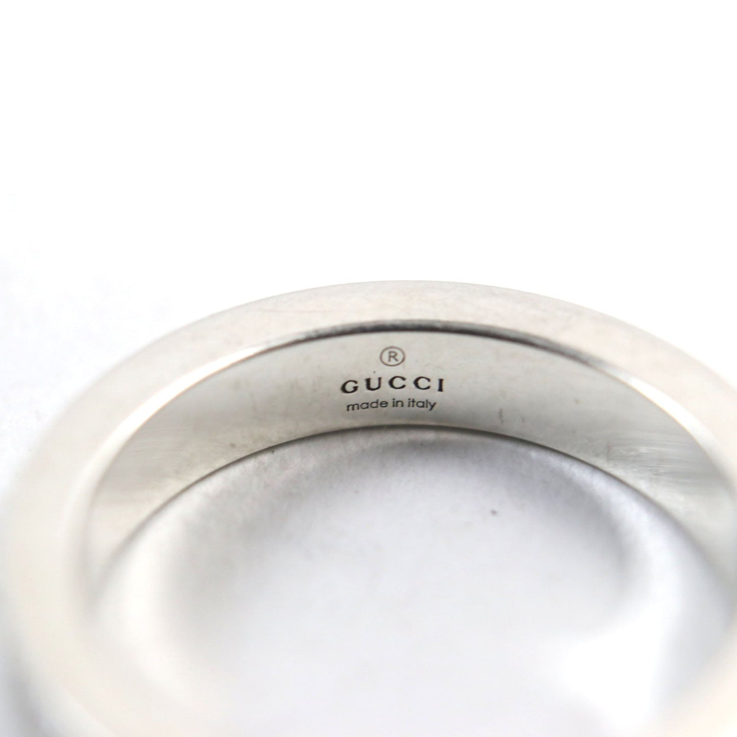 GUCCI Ring 729898 AG925 Silver GG&B