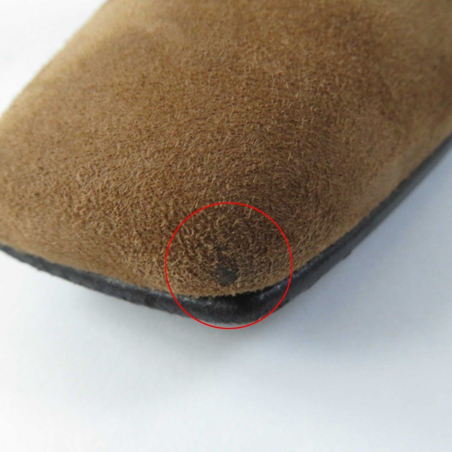 HERMES Ankle boots BL232082Z Main: suede, part: leather Brown Women 38 Used