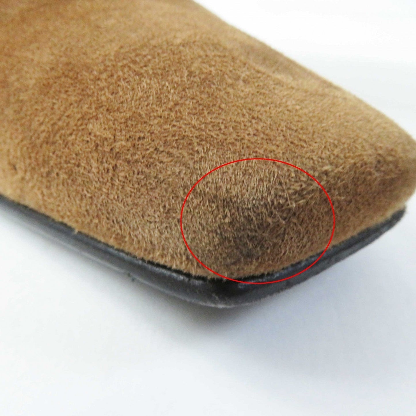 HERMES Ankle boots BL232082Z Main: suede, part: leather Brown Women 38 Used