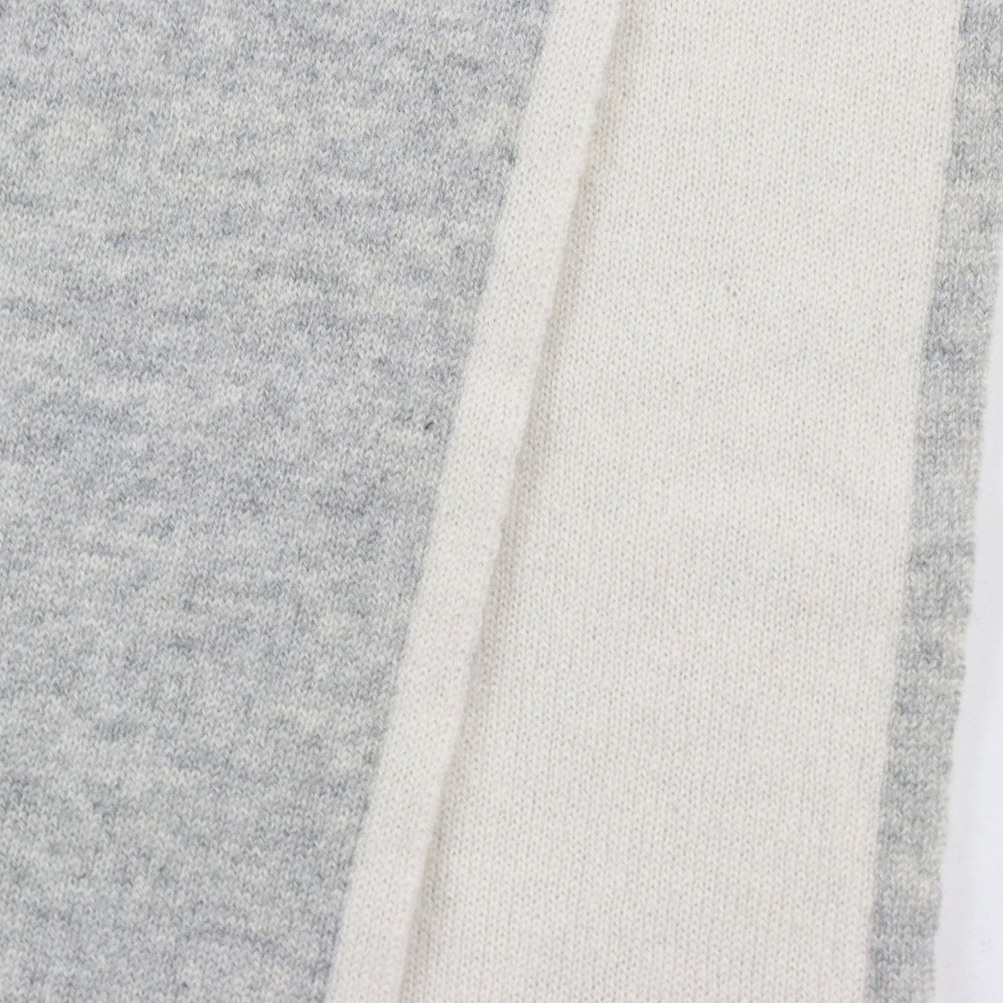 GUCCI Scarf Main: 100% cashmere Ivory gray mens Used