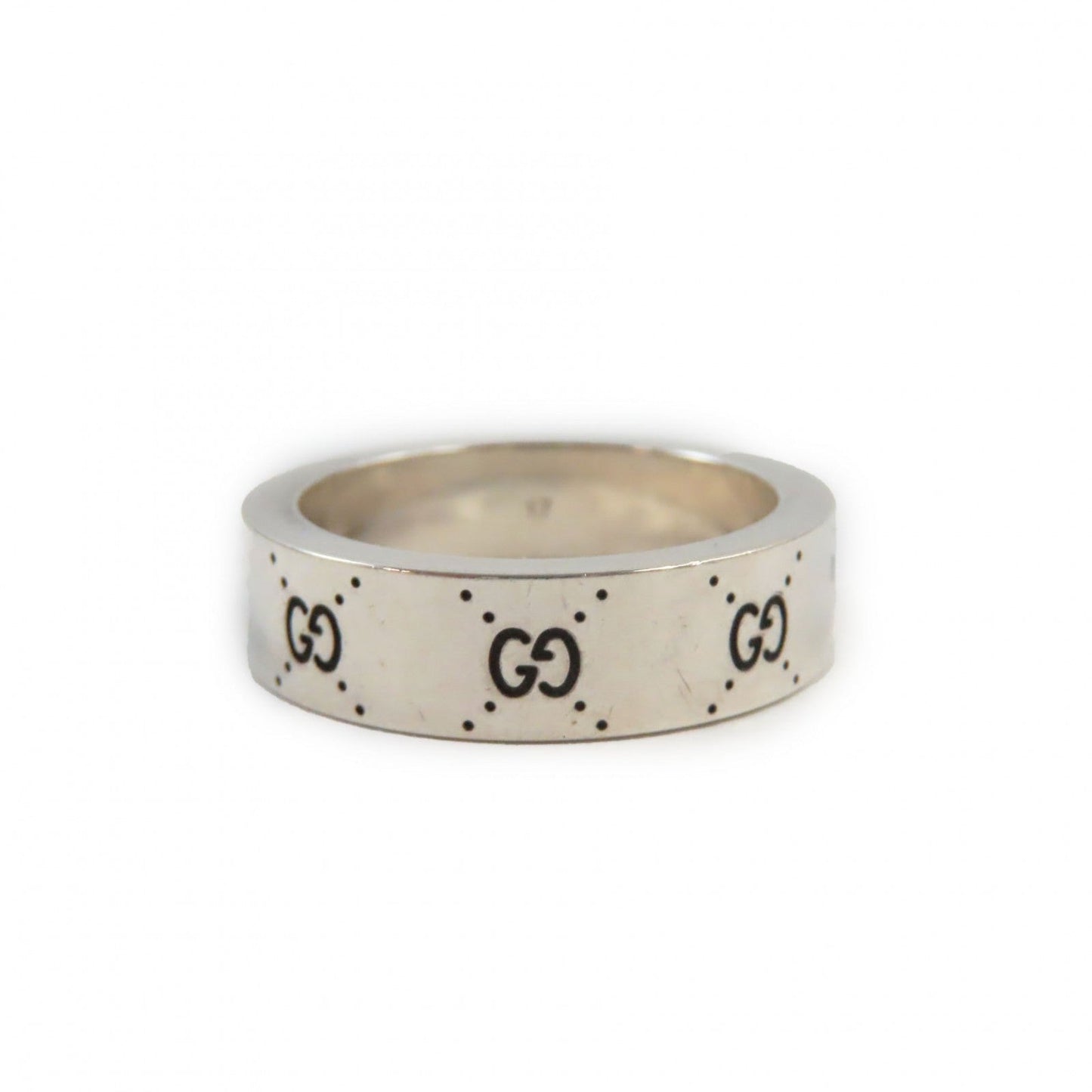GUCCI Ring 702764 AG925 Silver adidas collaboration Engraving Ring