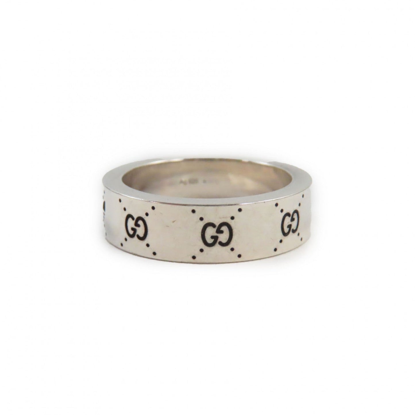 GUCCI Ring 702764 AG925 Silver adidas collaboration Engraving Ring