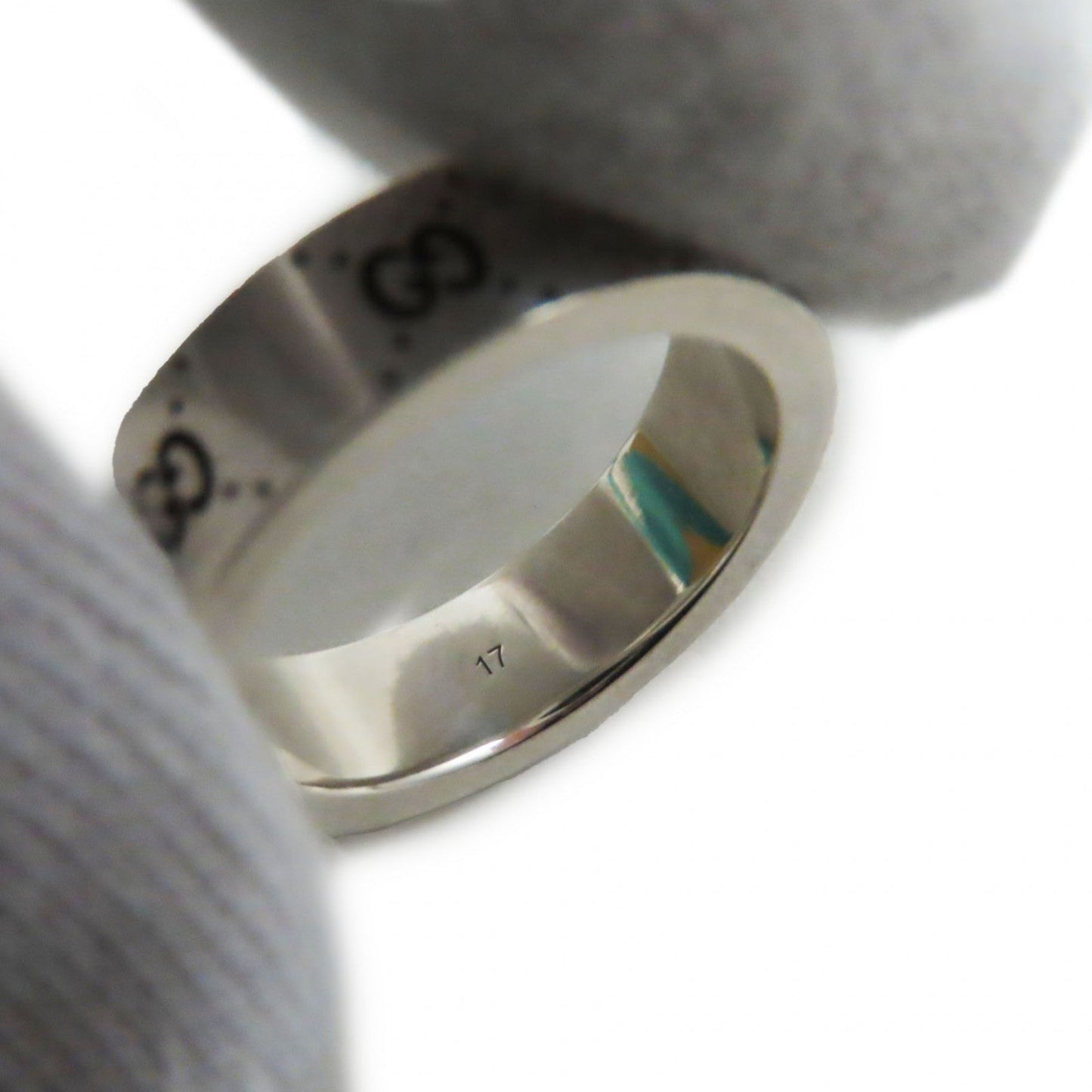 GUCCI Ring 702764 AG925 Silver adidas collaboration Engraving Ring