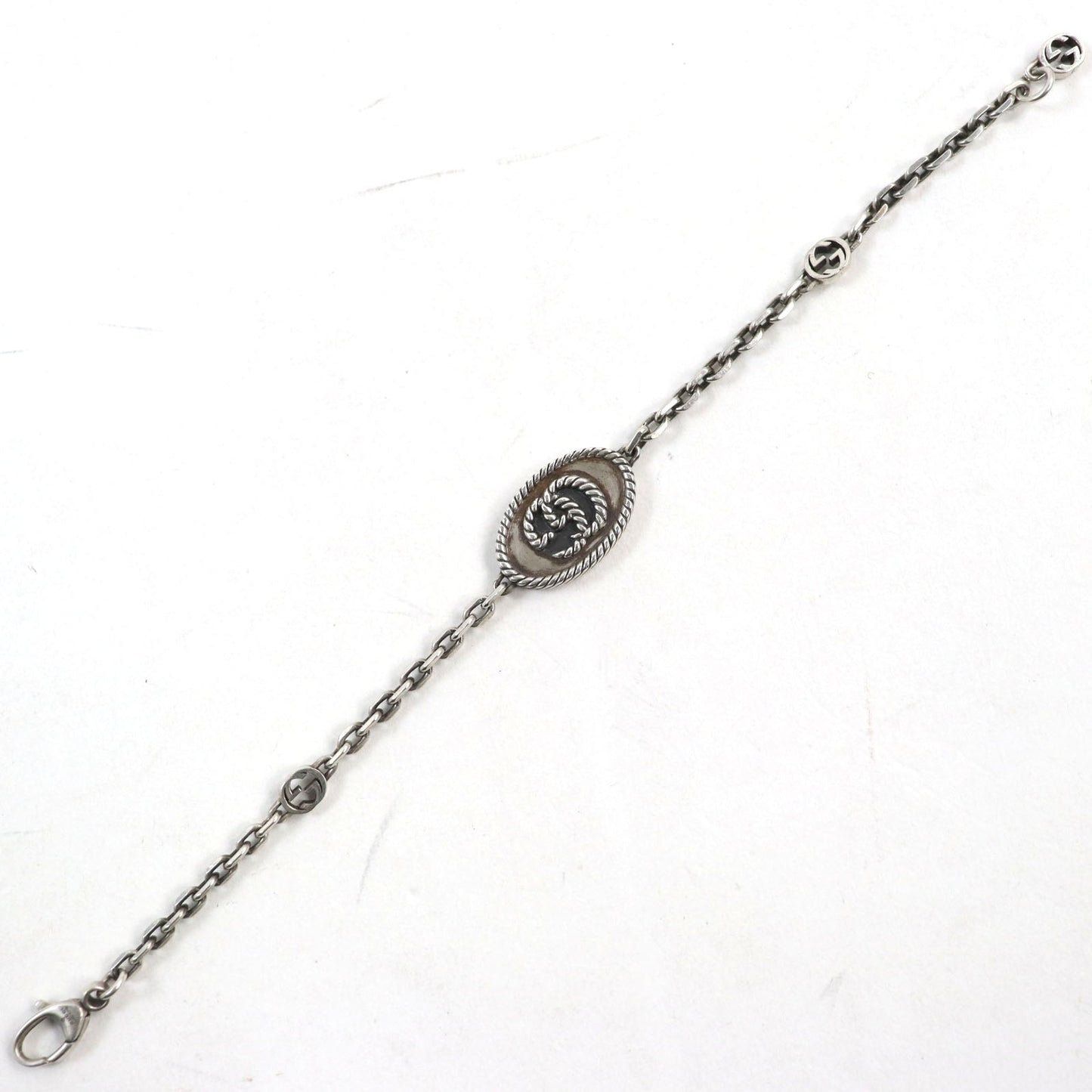 GUCCI bracelet 627749 AG925 Silver 18