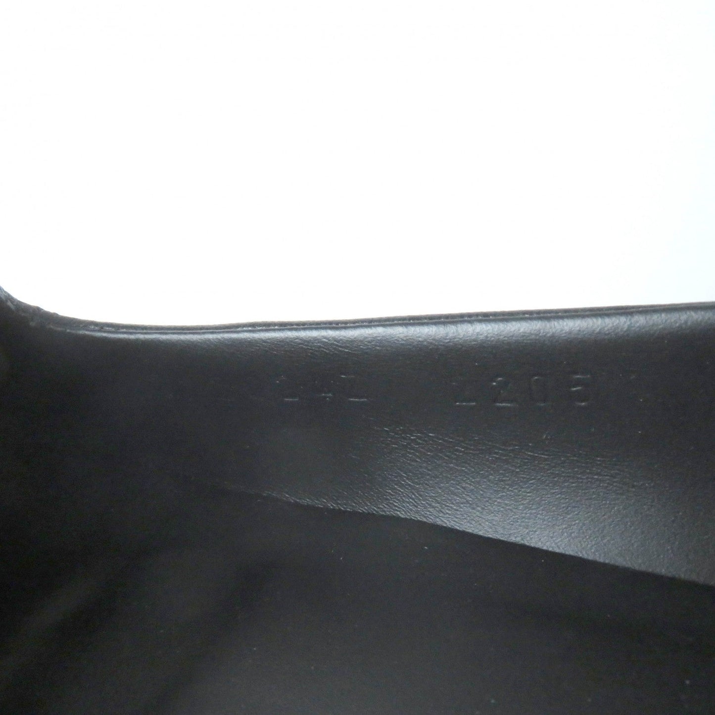 HERMES loafers 222024Z leather black Fictive 37