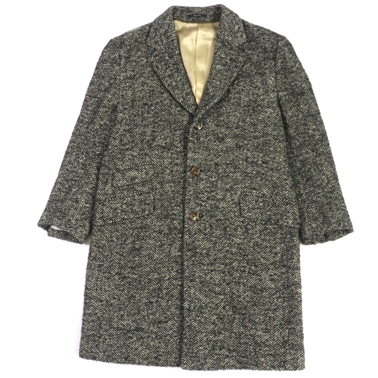 GUCCI Chester coat 632730 wool Black type 46