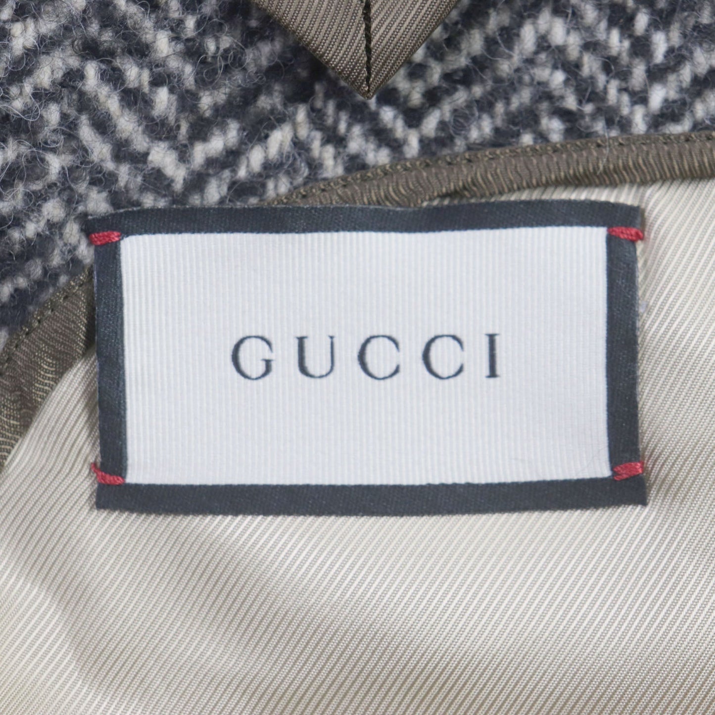 GUCCI Chester coat 632730 wool Black type 46