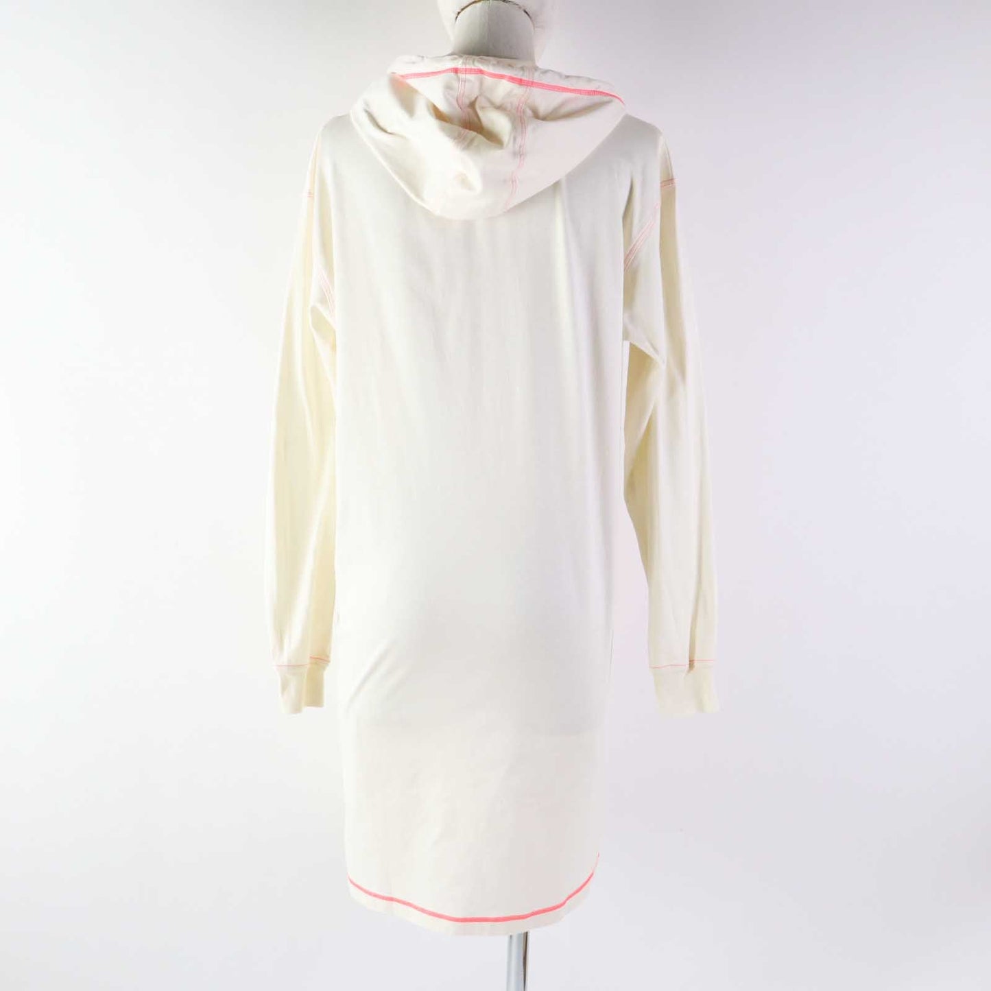 HERMES one piece 2H4507DH cotton Ivory Neon Orange JUNGLE LOVE 38