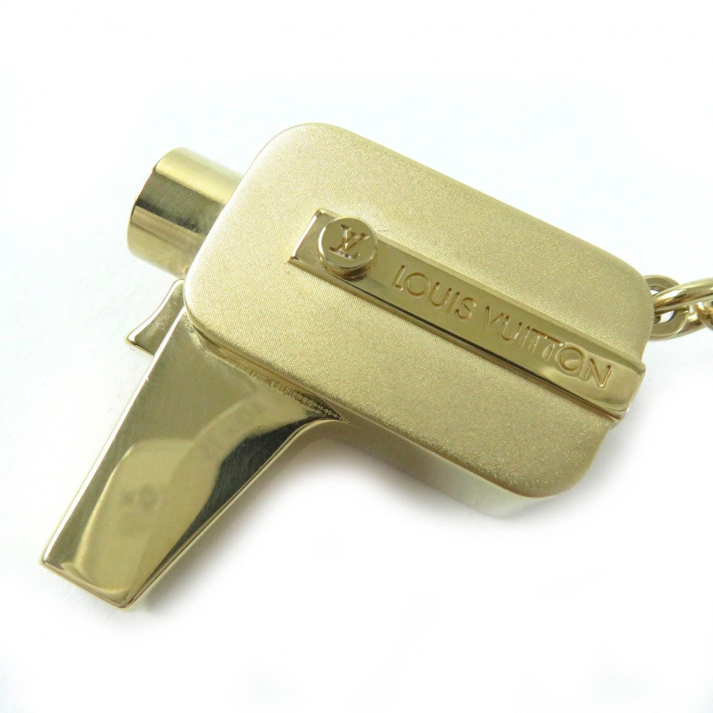 LOUIS VUITTON Bag charm M65383 metal gold Porte Cres Cannes