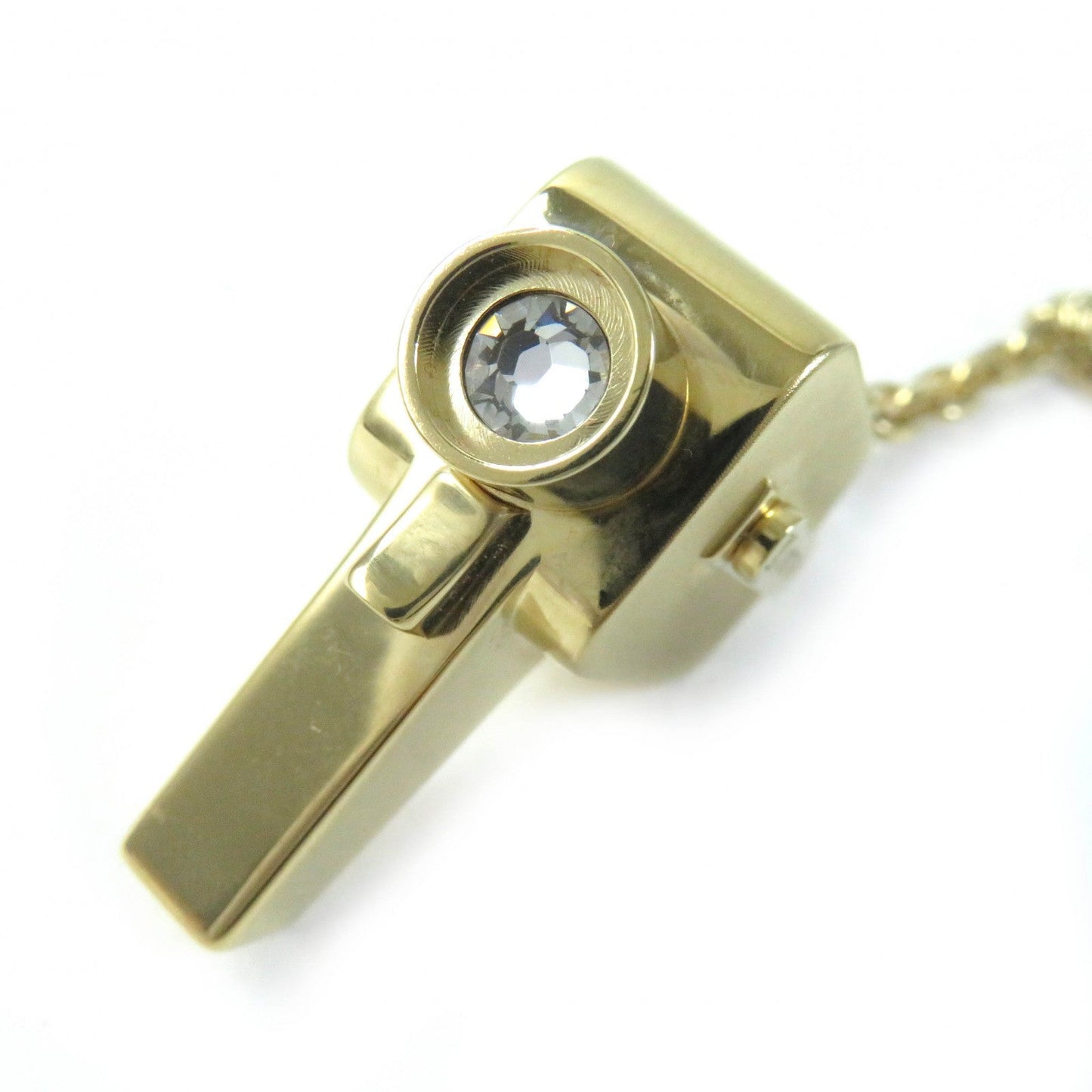 LOUIS VUITTON Bag charm M65383 metal gold Porte Cres Cannes