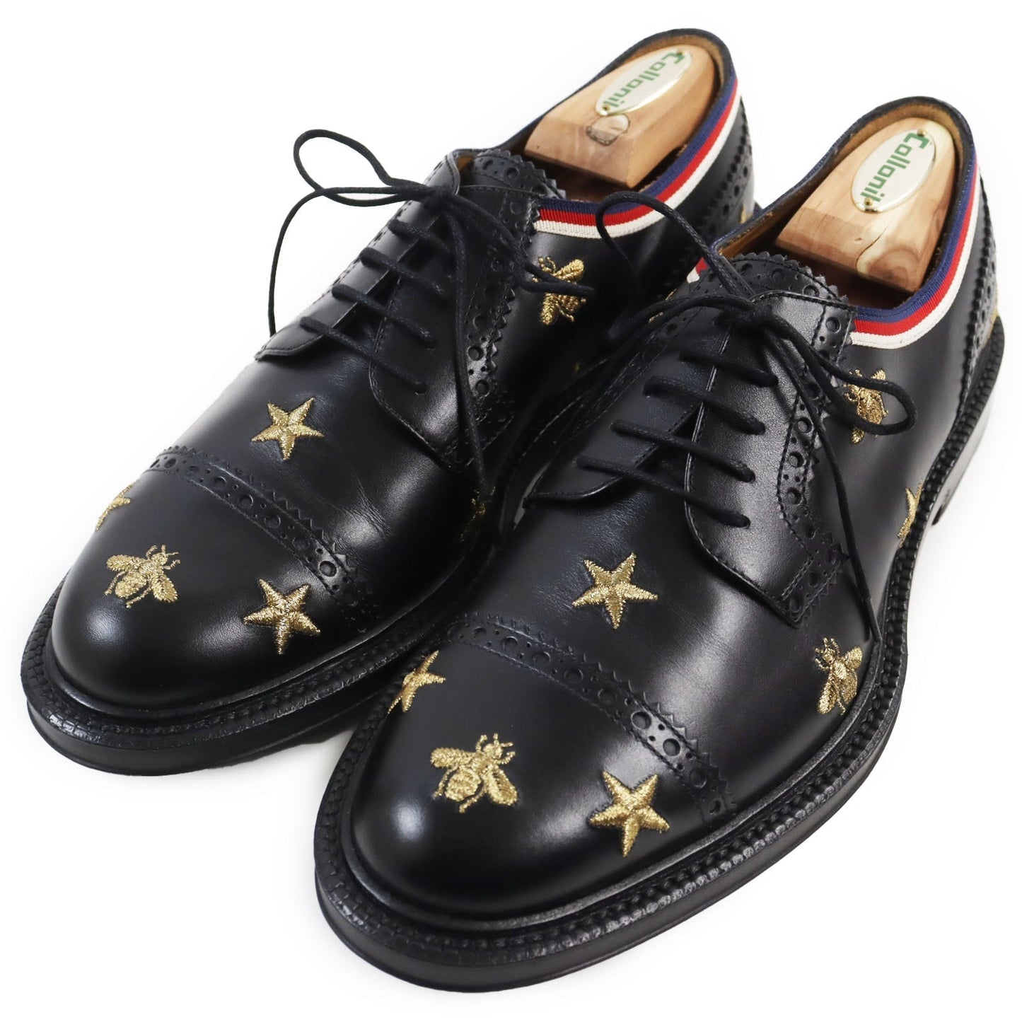 GUCCI Leather shoes 496259 leather black 6.5