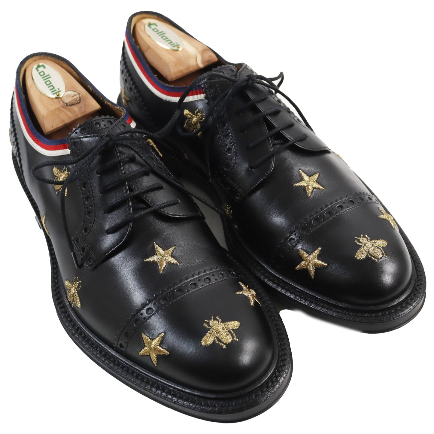 GUCCI Leather shoes 496259 leather black 6.5