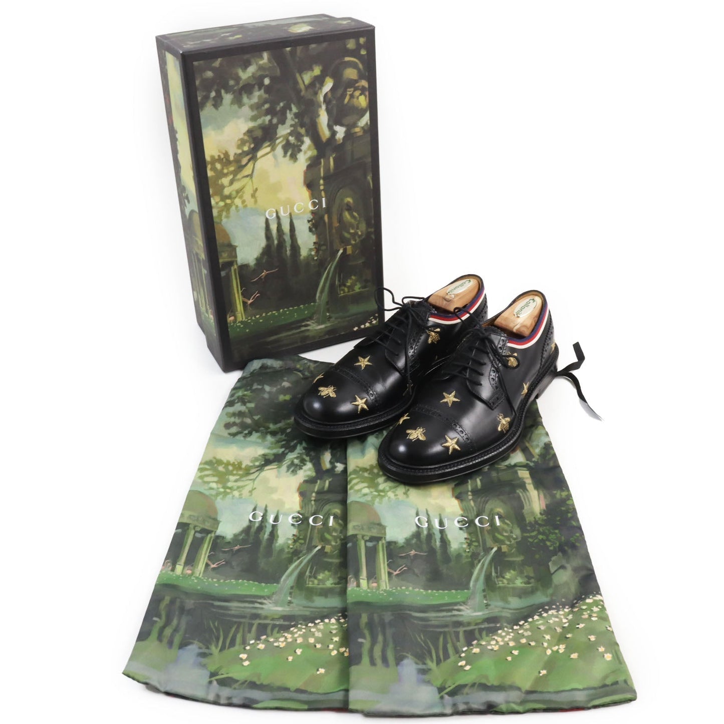 GUCCI Leather shoes 496259 leather black 6.5