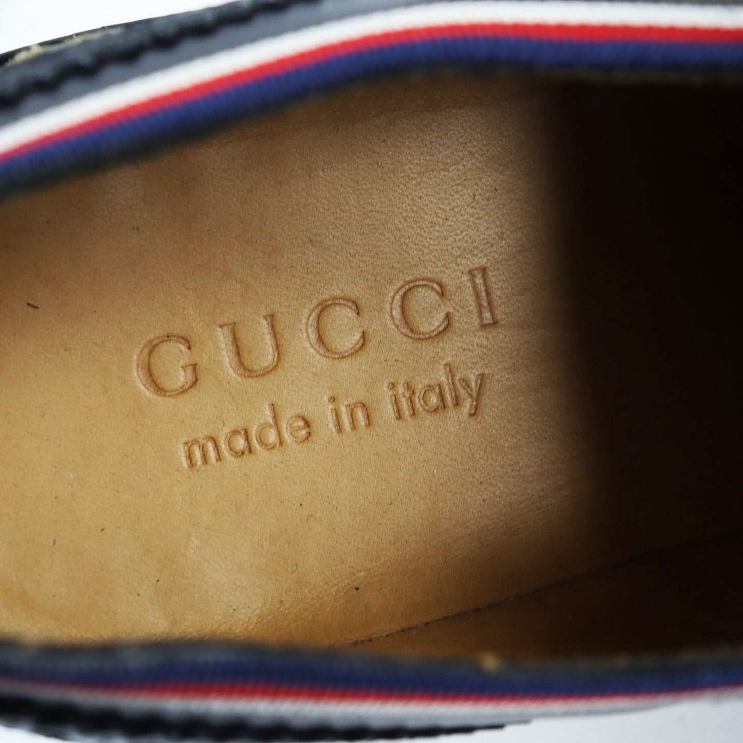 GUCCI Leather shoes 496259 leather black 6.5