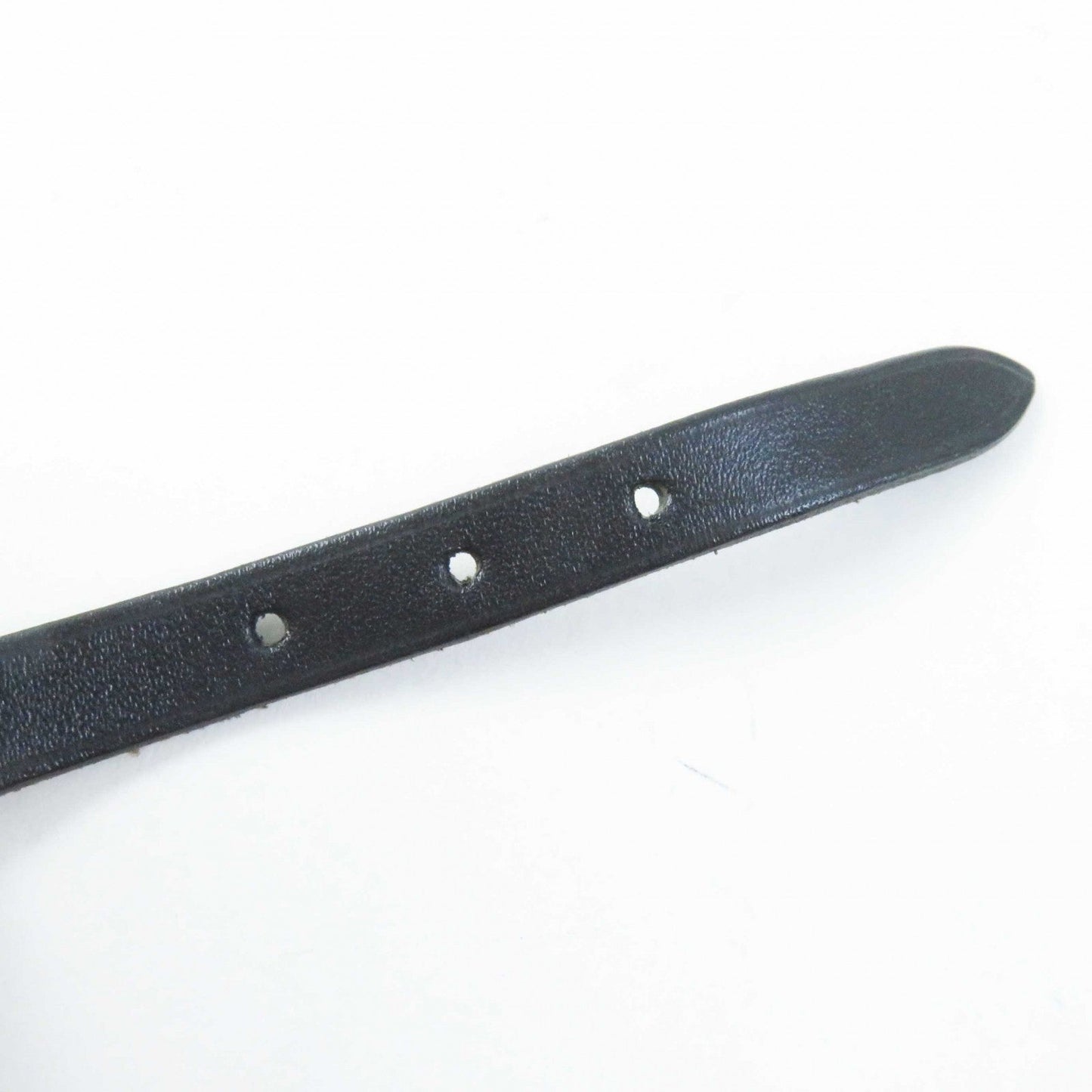 HERMES bracelet leather black Beapi de Bourtour