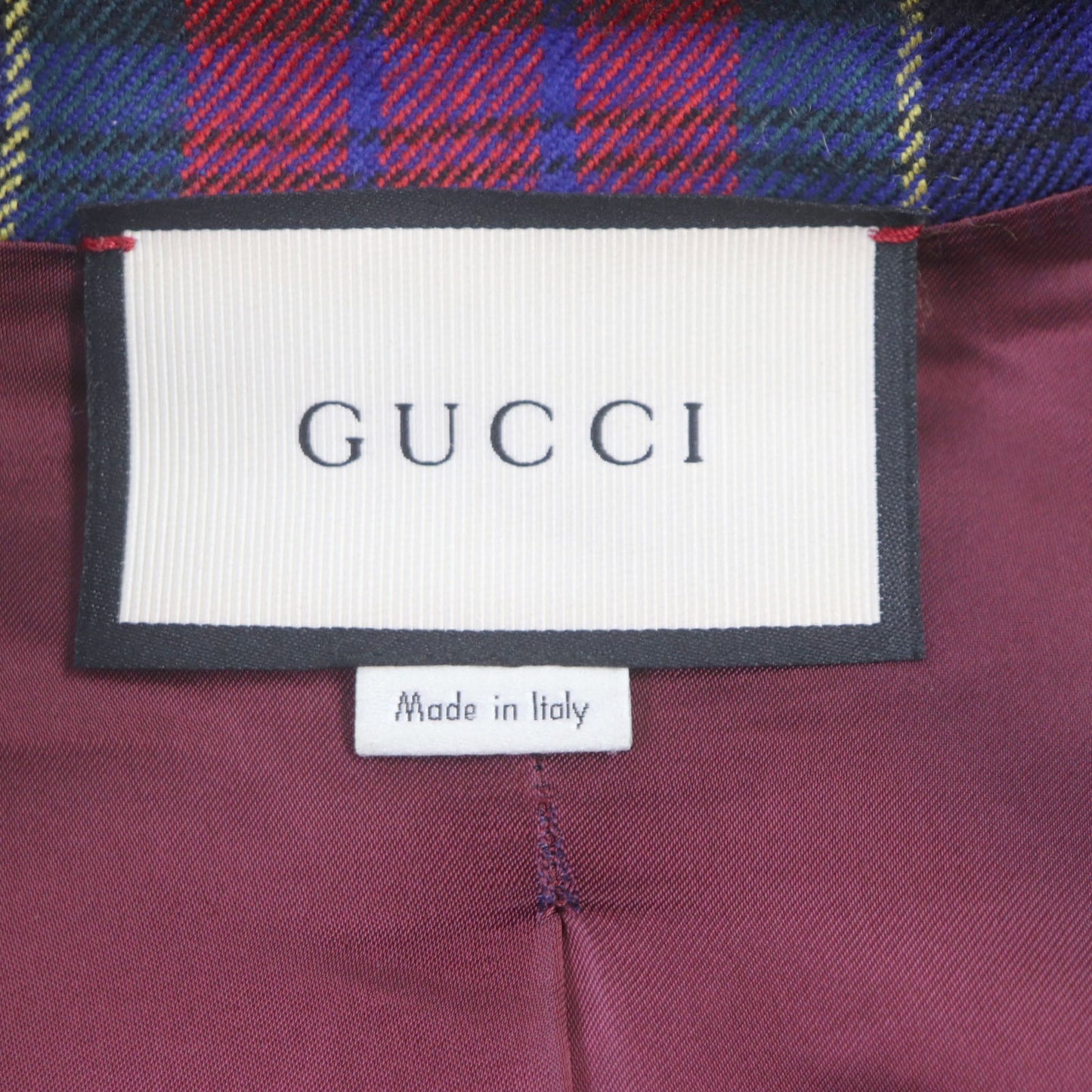 GUCCI Chester coat 474374 wool Red 46