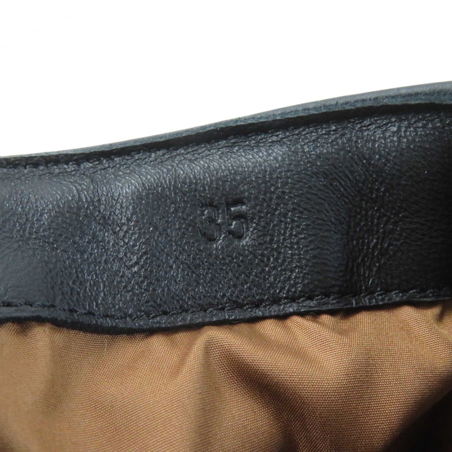 HERMES short boots Main: Leather, parachute fabric black Women 35 Used