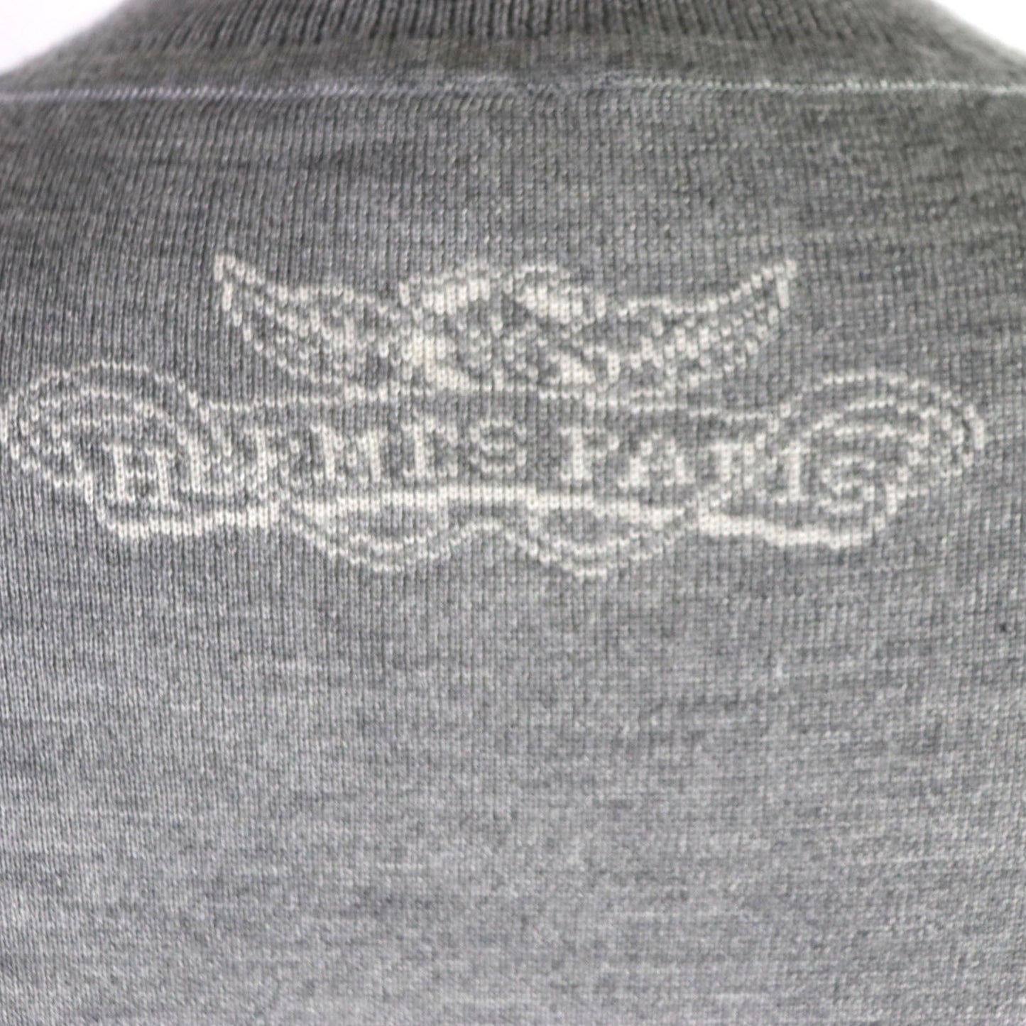 HERMES one piece cashmere gray Jungle love 34