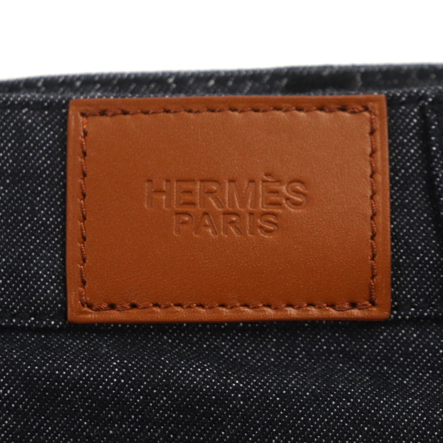 HERMES Mini skirt cotton black 36