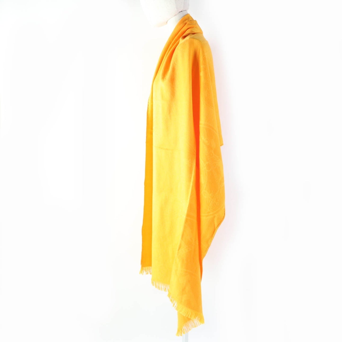 HERMES Stall H262494S cashmere Orange New Libris
