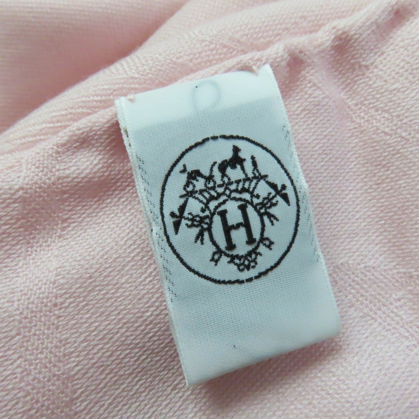 HERMES Stall H262494S cashmere Light pink New Libris