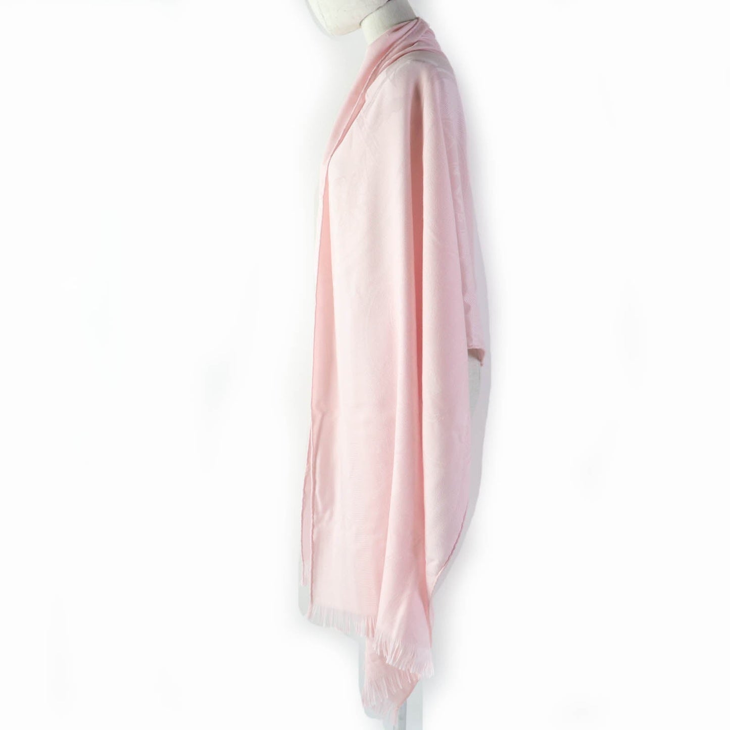 HERMES Stall H262494S cashmere Light pink New Libris