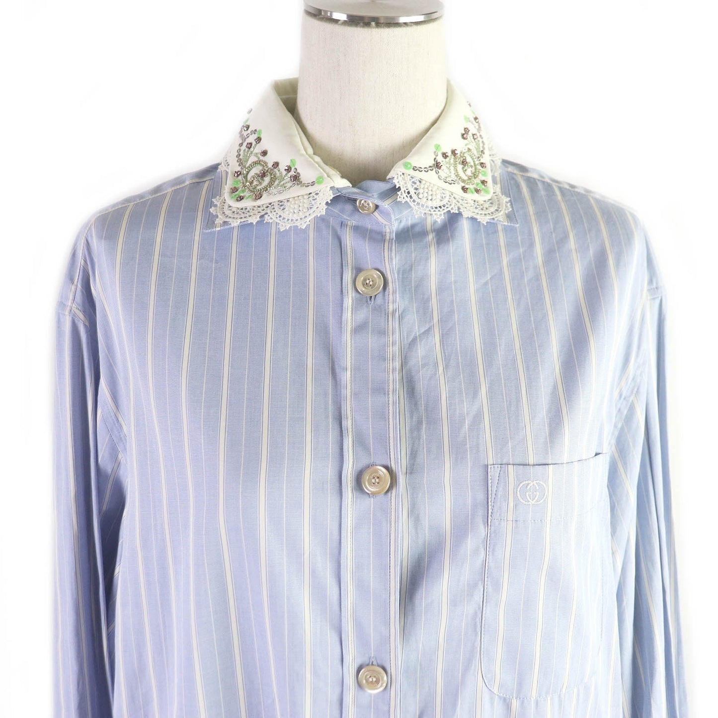 GUCCI one piece 705696 cotton Light blue 38