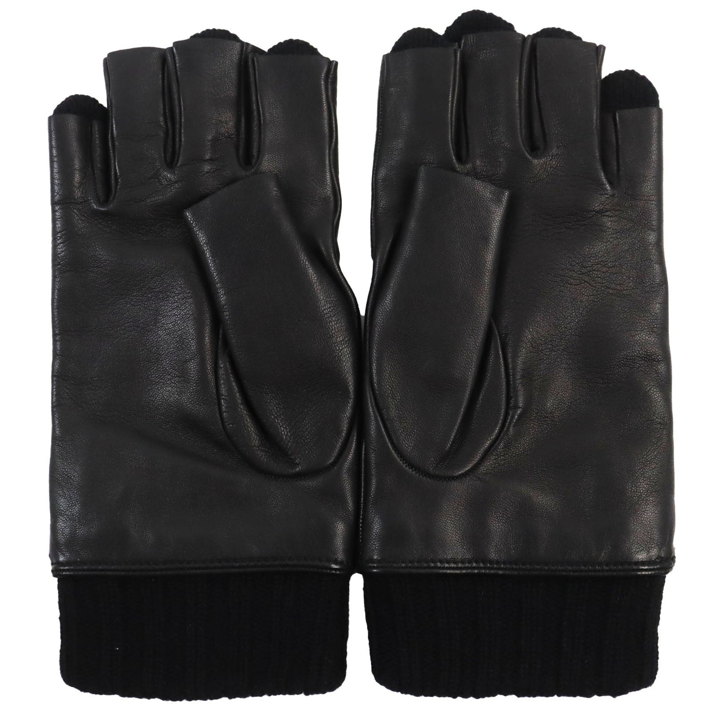 GUCCI gloves 452573 Lamb leather black S