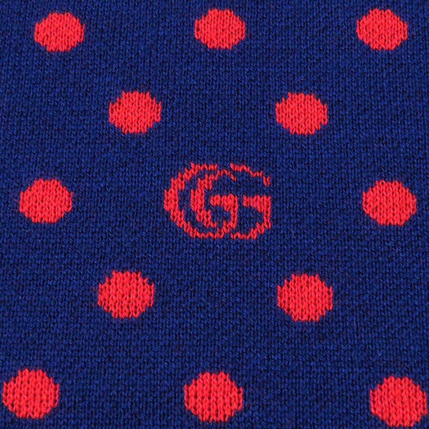 GUCCI cardigan 623609 wool Navy red S