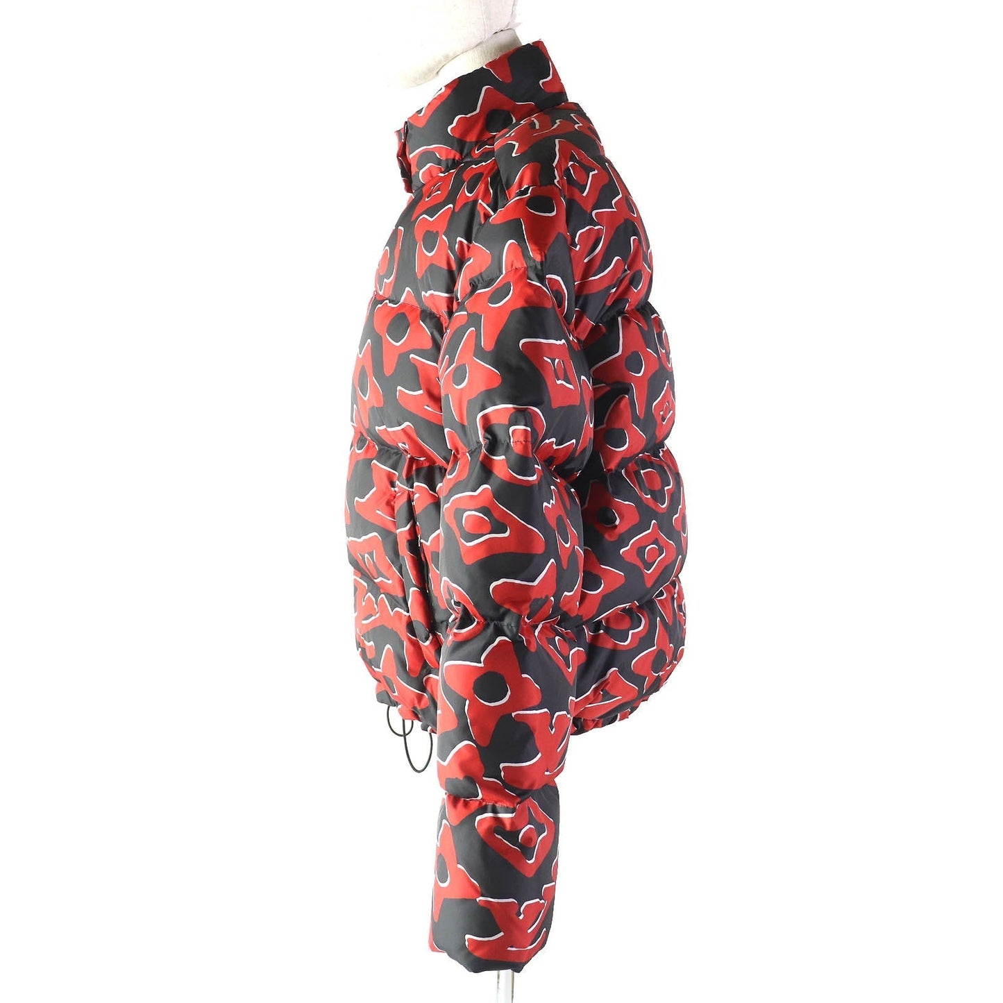 LOUIS VUITTON Down jacket 1A8B3X polyester Red Black type 36