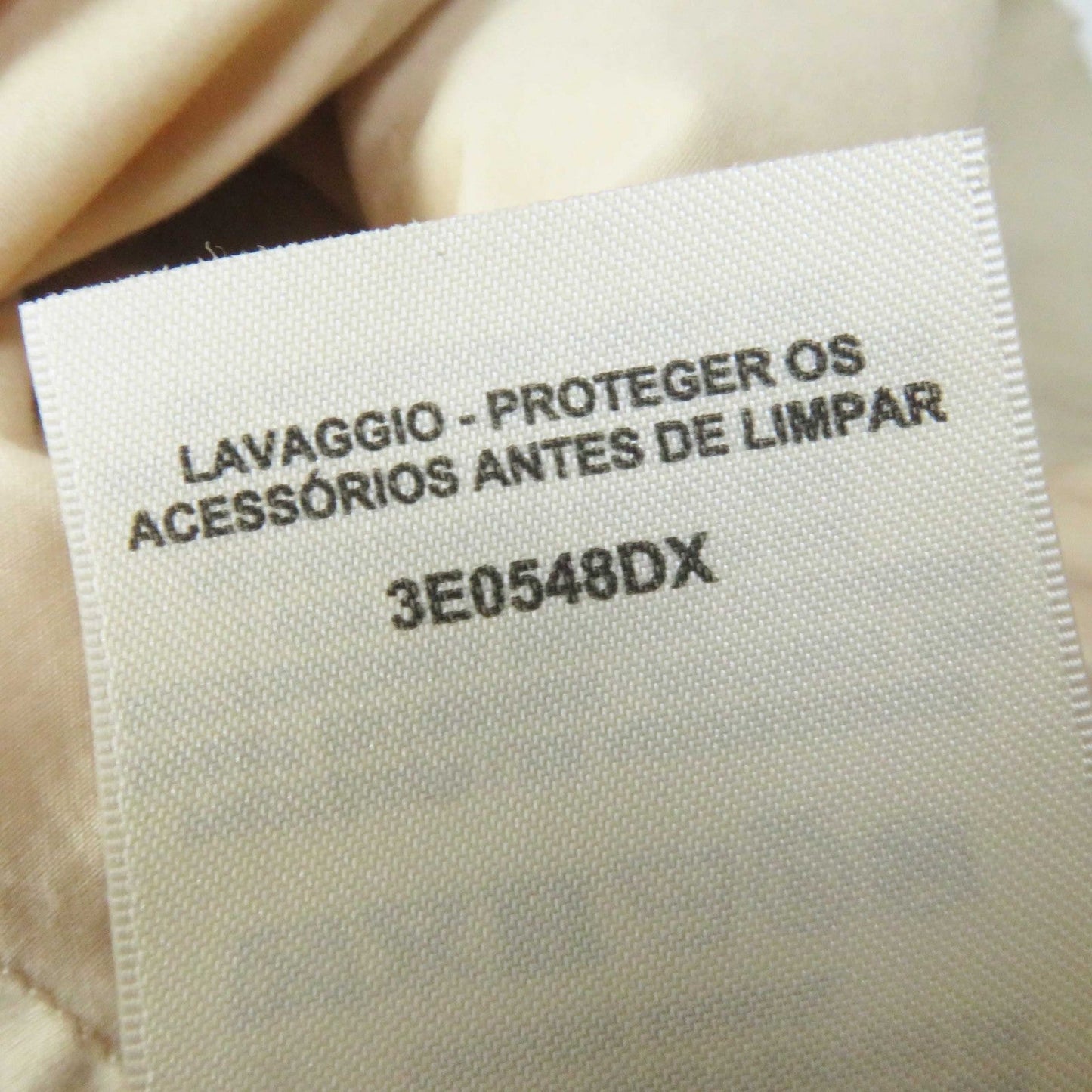 HERMES one piece 3E0548DX silk beige 34