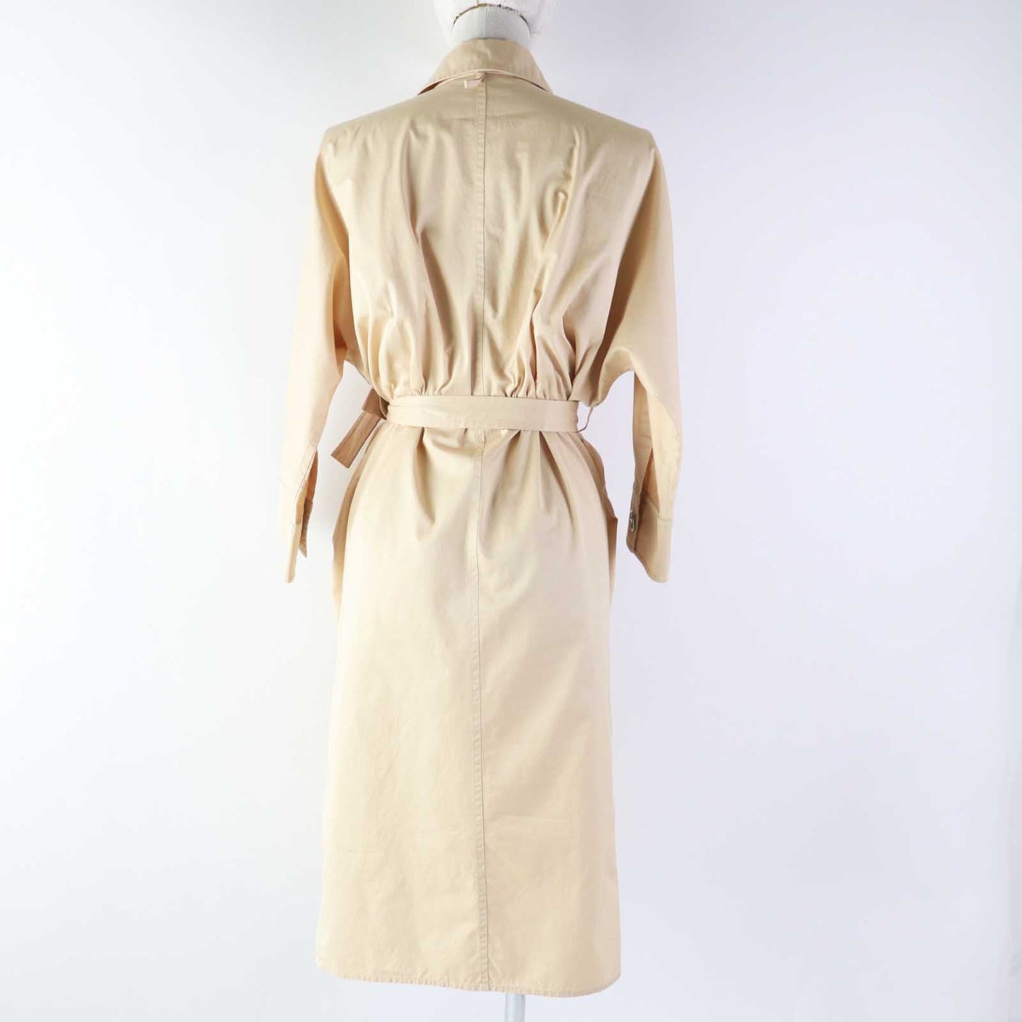 HERMES one piece 3E0548DX silk beige 34