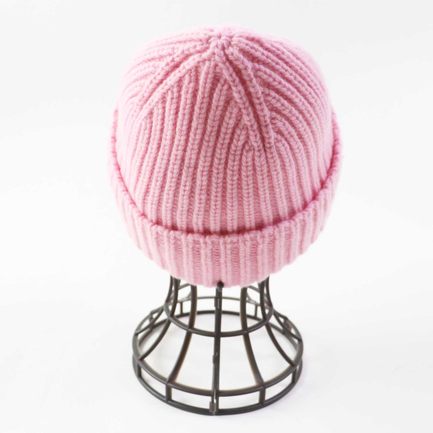 GUCCI Knit cap 764594 wool pink M 57 21cm